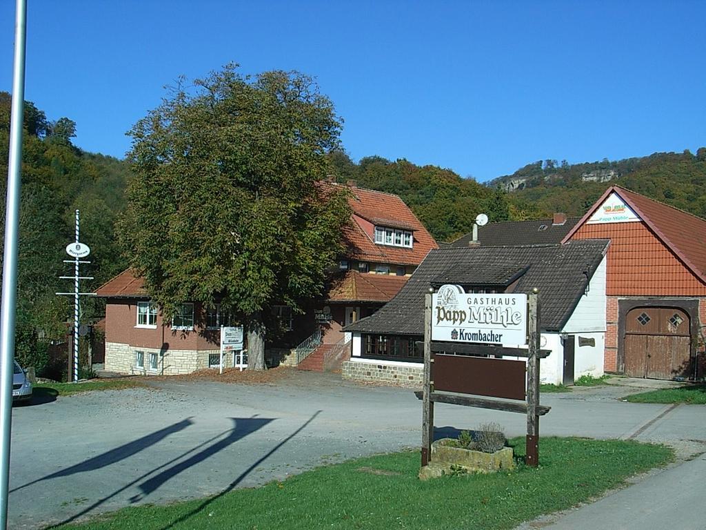 Hotel Papp-Muehle Zersen Exteriör bild
